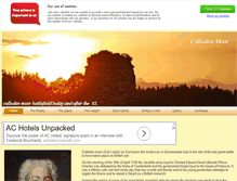Tablet Screenshot of cullodenmoor.net